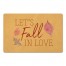 Let's Fall In Love 27x18 Floor Mat