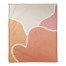 Blush Abstract 50x60 Coral Fleece Blanket