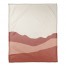 Pink Mountains 50x60 Coral Fleece Blanket