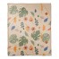 Floral Summer Palms 50x60 Coral Fleece Blanket