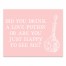 Pink Love Potion 10x8 Tabletop Canvas
