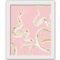 Snake Collage 16x20 White Framed Print Under Glass