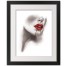 Vampire Lips 16x20 Black Framed Print Under Glass
