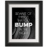 In The Night 11x14 Black Framed Print Under Glass