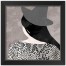 Modern Witch 16x16 Black Framed Print Under Glass
