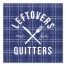 Leftovers Are For Quitters 12x12 Canvas Wall Art