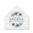 Grateful Flowers 17x17 House Shaped Canvas