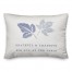 Grateful Blue Leaves 14x20 Spun Poly Pillow