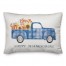 Thanksgiving Truck 14x20 Spun Poly Pillow