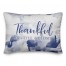 Thankful Grateful Blessed 14x20 Spun Poly Pillow