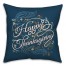 Happy Thanksgiving Script Pillow