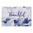 Thankful Grateful Blessed 27x18 Floor Mat