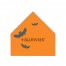 Halloween Bats 12x12 House Shaped Canvas