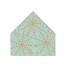 Blue Spider Webs 12x12 House Shaped Canvas