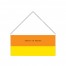 Candy Corn Treat 12x12 House Shaped Canvas