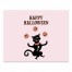 Juggling Halloween Cat 10x8 Tabletop Canvas