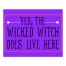 Wicked Witch 10x8 Tabletop Canvas