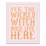 Wicked Witch 16x20 Canvas Wall Art