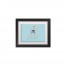 Poison Skull 14X11 Black Framed Print Under Glass