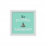 Flying Lesson 16x16 White Framed Print Under Glass