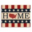 Home Stars and Stripes 14x10.5 Pallet Wood Art
