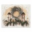 Christmas Mantle 10x8 Tabletop Canvas