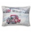Dashing Through The Snow 14x20 Spun Poly Pillow