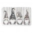 Winter Forest Gnomes 34x21 Bath Mat