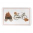 Pumpkin Bike 34x21 Bath Mat