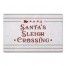 Santas Sleigh Crossing 27x18 Floor Mat