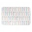 Candy Cane Pattern 24x17 Bath Mat
