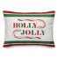 Holly Jolly Candy Cane 14x20 Spun Poly Pillow