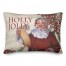 Holly Jolly Santa 14x20 Spun Poly Pillow