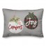 Comfort and Joy Ornaments 14x20 Spun Poly Pillow