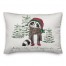 Baby Cold Outside Raccoon 14x20 Spun Poly Pillow