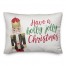 Holly Jolly Nutcracker 14x20 Spun Poly Pillow