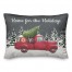 Home Holidays Truck 14x20 Spun Poly Pillow