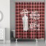 One Horse Open Sleigh 71x74 Shower Curtain
