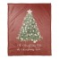 Oh Christmas Tree 50x60 Coral Fleece Blanket