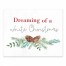 Dreaming of a White Christmas 10x8 Tabletop Canvas
