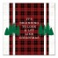 Look Like Christmas Plaid 12x12 Canvas Wall Art