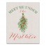 Meet Under Mistletoe 11x14 Canvas Wall Art