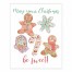 Sweet Christmas Cookies 8x10 Tabletop Canvas