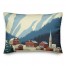 Mountain Basetown 14x20 Spun Poly Pillow