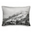 Unsplash Grayscale Mountain 14x20 Spun Poly Pillow