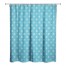 Simple Snowflake 71x74 Shower Curtain