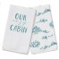 Snowy Town Teal Textiles Collection