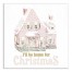 Nostalgic Home For Christmas 12x12 Canvas Wall Art