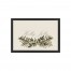 Holly Jolly Greenery 30X20 Black Framed Print Under Glass