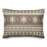 Christmas Neutral Sweater 14x20 Spun Poly Pillow